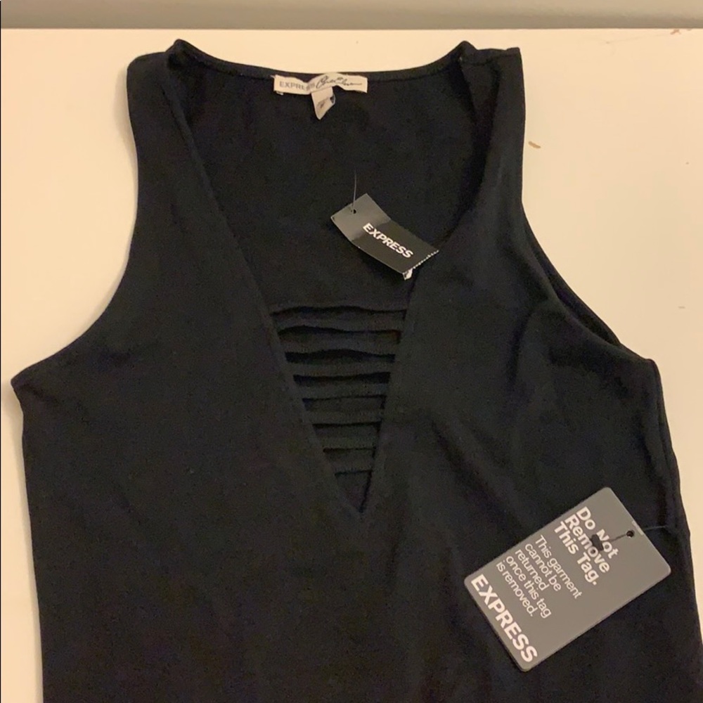 Express Black Body Suit